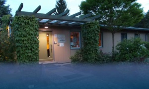 Haupteingang zum Quartier Potsdam Hostel