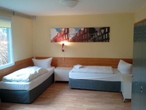 4 Bett Zimmer Dorm MIX - Einzelbetten - Boxspring