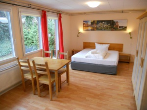 Familienzimmer 2 Queensizebetten Boxspring