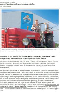 Oktoberfest - die Subkultur aus Bayern - Glabalisierung in Deutschland