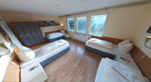 Quartier Potsdam Hostel - Kategorie 4 bett Zimmer Dorms