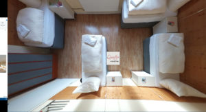 Quartier Potsdam Hostel - Kategorie 4 bett Zimmer Dorms