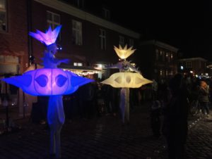 Lichtfeen im Holländichen Viertel